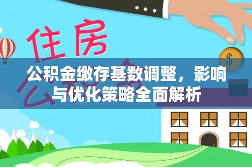 罗甸公积金缴存基数调整，影响与优化策略全面解析