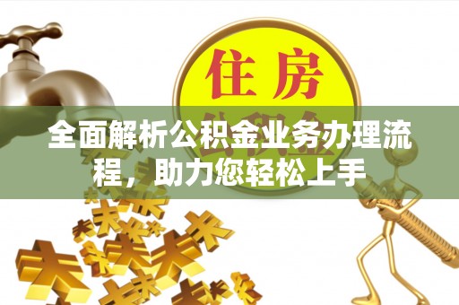罗甸全面解析公积金业务办理流程，助力您轻松上手