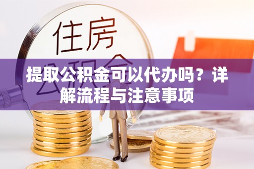 罗甸提取公积金可以代办吗？详解流程与注意事项