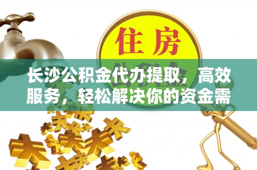 罗甸长沙公积金代办提取，高效服务，轻松解决你的资金需求