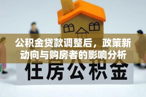罗甸公积金贷款调整后，政策新动向与购房者的影响分析