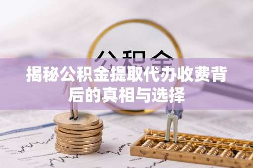 罗甸揭秘公积金提取代办收费背后的真相与选择