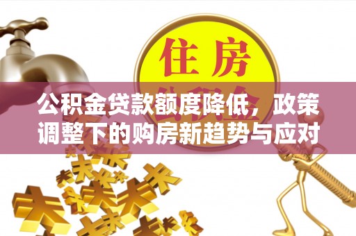 罗甸公积金贷款额度降低，政策调整下的购房新趋势与应对策略