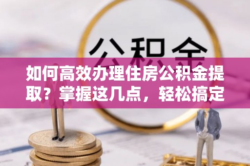 罗甸如何高效办理住房公积金提取？掌握这几点，轻松搞定！