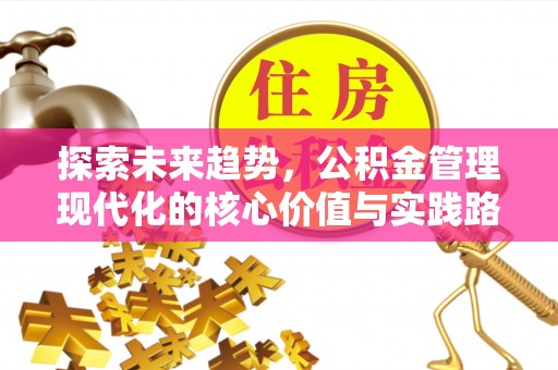 罗甸探索未来趋势，公积金管理现代化的核心价值与实践路径