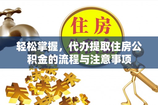 罗甸轻松掌握，代办提取住房公积金的流程与注意事项
