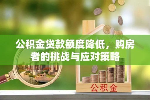 罗甸公积金贷款额度降低，购房者的挑战与应对策略