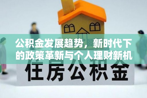 罗甸公积金发展趋势，新时代下的政策革新与个人理财新机遇