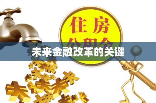 罗甸未来金融改革的关键