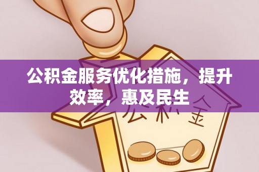 罗甸公积金服务优化措施，提升效率，惠及民生
