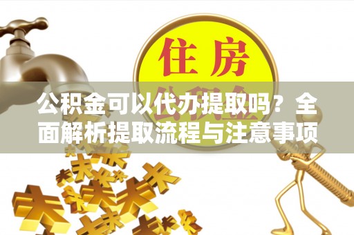 罗甸公积金可以代办提取吗？全面解析提取流程与注意事项