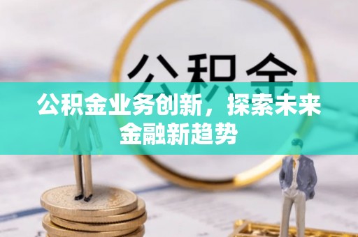 罗甸公积金业务创新，探索未来金融新趋势