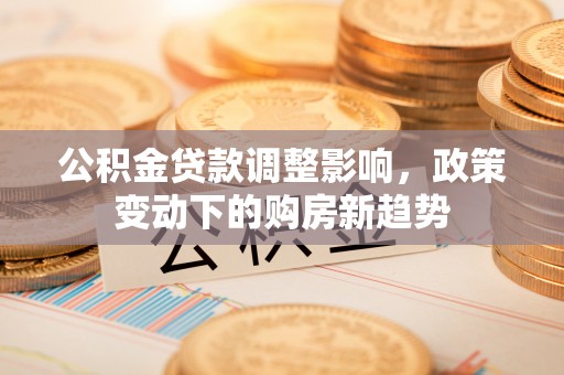 罗甸公积金贷款调整影响，政策变动下的购房新趋势