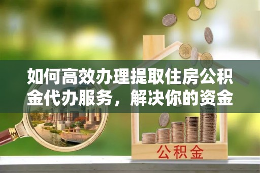 罗甸如何高效办理提取住房公积金代办服务，解决你的资金需求