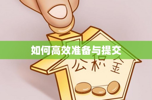 罗甸如何高效准备与提交