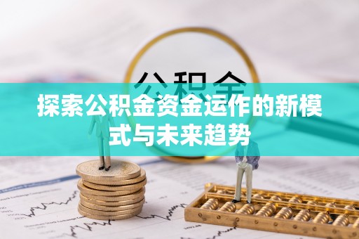 罗甸探索公积金资金运作的新模式与未来趋势
