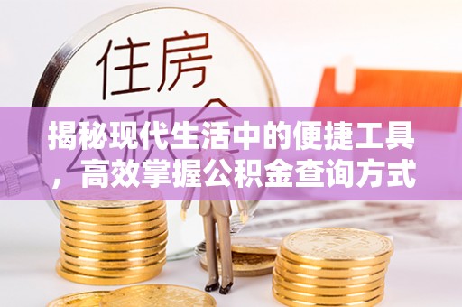 罗甸揭秘现代生活中的便捷工具，高效掌握公积金查询方式