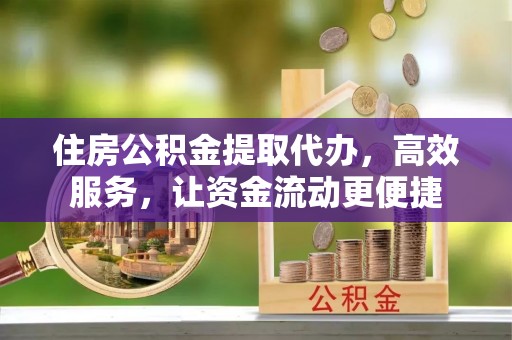 罗甸住房公积金提取代办，高效服务，让资金流动更便捷