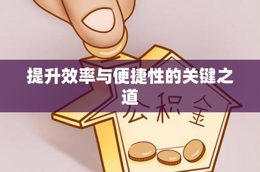 罗甸提升效率与便捷性的关键之道