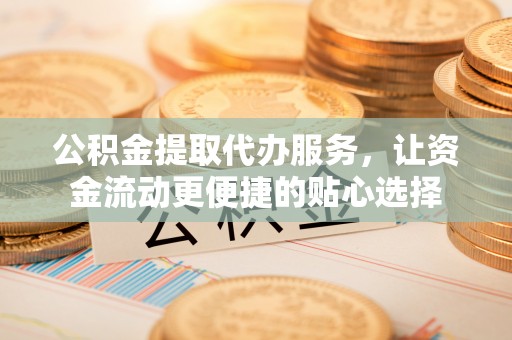 罗甸公积金提取代办服务，让资金流动更便捷的贴心选择