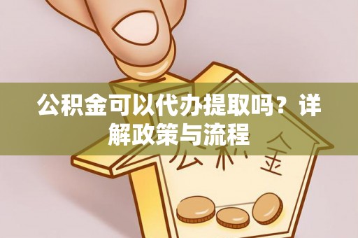 罗甸公积金可以代办提取吗？详解政策与流程