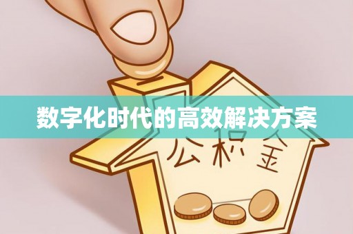 罗甸数字化时代的高效解决方案
