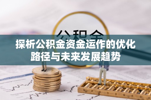 罗甸探析公积金资金运作的优化路径与未来发展趋势