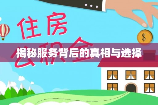 罗甸揭秘服务背后的真相与选择