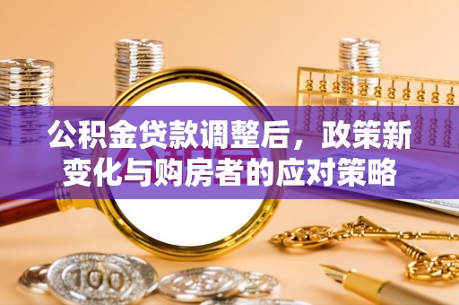 罗甸公积金贷款调整后，政策新变化与购房者的应对策略