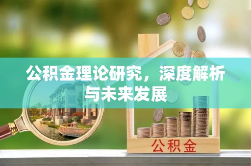 罗甸公积金理论研究，深度解析与未来发展