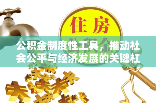 罗甸公积金制度性工具，推动社会公平与经济发展的关键杠杆